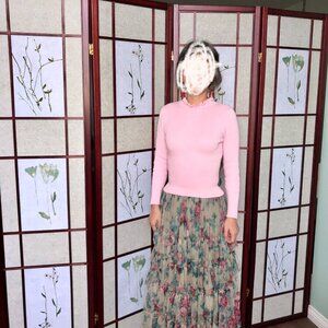 Tiered Tulle Maxi Skirt